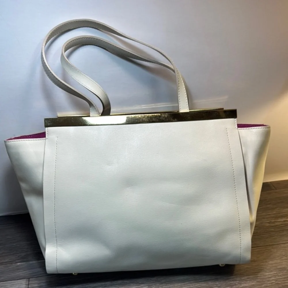 Alberto di Cario cram Leather Tote Bag